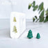 KEOKER Christmas Polymer Clay Bead Roller, Polymer Clay Earrings Tools, Christmas Tree Bead Maker, clay jewelry making tool, helps You make perfec...