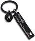 drive safe keychain for boyfriend,26-letter keychain,gifts for boyfriend on birthday christmas valentines day...