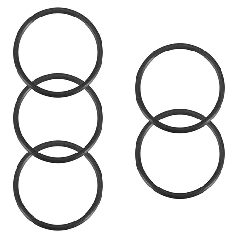 Othmro 5Pcs Nitrile Rubber O-Rings 0.11in Wire Dia 2.36in OD Metric Sealing Nitrile NBR Rubber Washers Round Buna-N O-Ring for Air Sealing Profess...
