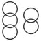 Othmro 5Pcs Nitrile Rubber O-Rings 0.11in Wire Dia 2.36in OD Metric Sealing Nitrile NBR Rubber Washers Round Buna-N O-Ring for Air Sealing Profess...
