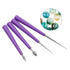 8Pcs Diamond Tipped Bead Reamer Beading Hole Enlarger Needle Tool with Plastic Handle for Make Bead Holes Larger, Jewelry Making and DIY Craft Sup...