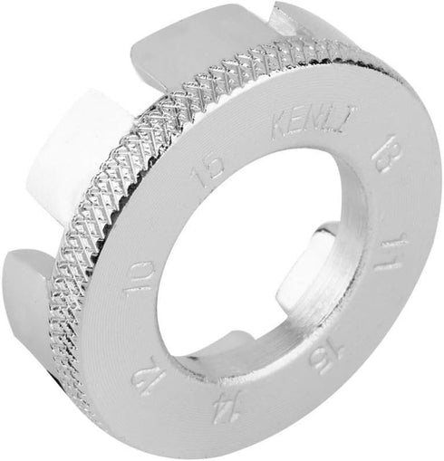 1 PCS Bicycle Wire Wrench Bicycle Spoke Tire Repair Mountain Steel Wheel Tool 8 Notch Silver Wrench Tool...