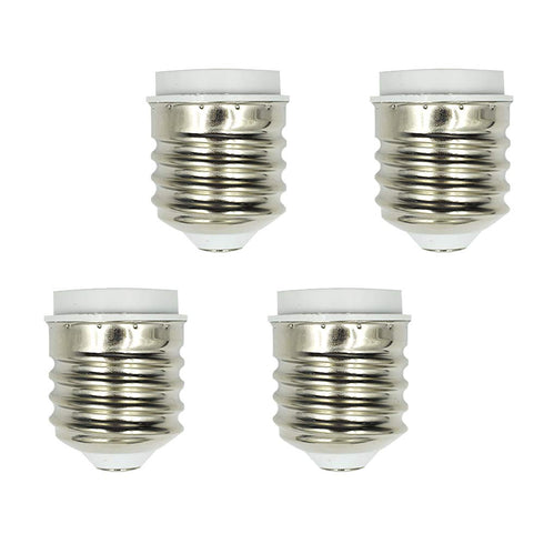 Mogul Socket E39/E40 to Medium Screw E26 E27 Socket Adapter Base E39 Adapter Reducer Converter PBT-4 Pcs...