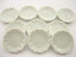 10 x 30 mm.(3.ocm) White Scallop Plate Dish Dollhouse Miniature...