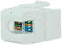 Legrand - OnQ RJ45 Keystone Insert, Cat 5e Keystone Jack, Terminate with Punch and Go Tool or Any 110 Punchdown Tool, White, 10 Pack, WP3475WH10...
