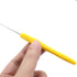 6Pcs 3.5mm Crochet Hooks Ergonomic Soft Grip Rubber Handle Aluminum Hook Knitting Needles US Size E (Size 4) for DIY Yarn Craft,Nice Gift for Wome...