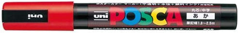 Uni Posca Medium Marker, Red (PC5M.15)...