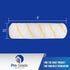 Pro Grade - Paint Roller Covers - 1/2 X 9 Inch Microfiber 5 Pack...