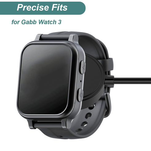 Charger for Gabb Watch 3, Replacement USB Chariging Cable Cord for Gabb Watch 3 Kids Smart Watch (1, Black)......