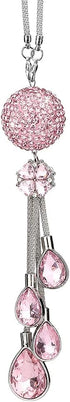 OTOSTAR Bling Crystal Ball and Drops Car Hanging Accessories, Car Rear View Mirror Pendant Charms Interior Sun Catcher Ornament, Bling Car Accesso...