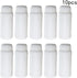 Bettomshin 10Pcs 100ml PE Plastic(Food Grade) Bottles, Wide Mouth Lab Reagent Bottle Liquid/Solid Sample Seal Sample Storage Container Chemical Bo...