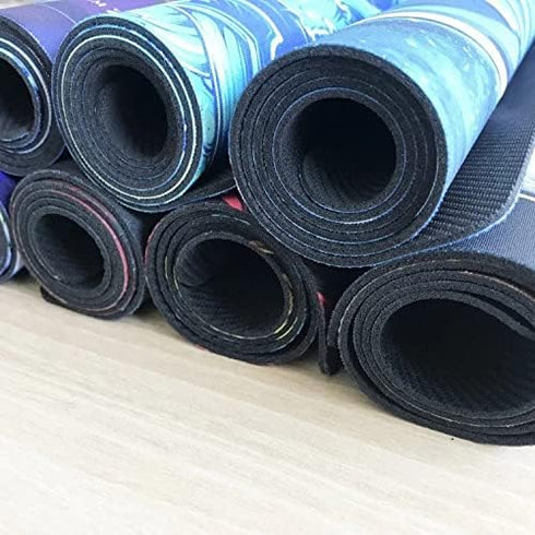 Board Game OCG Playmat Table Mats Blue-Eyes Ultimate Dragon Dark Magician Game Size 60X35 cm Mousepad Compatible for TCG RPG CCG Duel Monsters (yg...