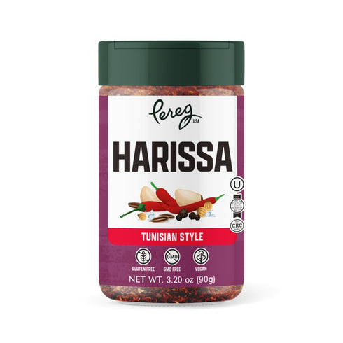 Pereg Mixed Spices - Harissa Seasoning 3.2 Oz - Tunisian Style Spice Blends - No Artificial Ingredients - Spicy Seasoning Mix - Harissa Powder - S...