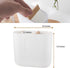 Toothbrush Holders Bamboo Electric Toothbrush Holder Bathroom Storage Organizer Countertop for Toothpaste, Floss, Razor, 2 Pack White...