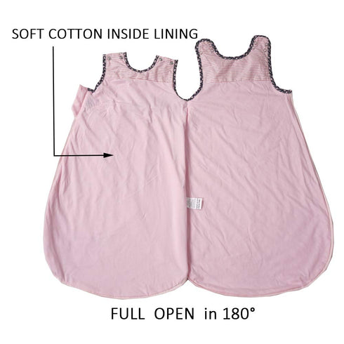 Baby Wearable Blanket Sleep Sacks 6-12 Months Sleeping Bag Infant Sleeveless Kids Winter Blanket Sack 9-18 Months Girl Soft Dot Velour Toddler Adj...