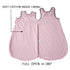 Baby Wearable Blanket Sleep Sacks 6-12 Months Sleeping Bag Infant Sleeveless Kids Winter Blanket Sack 9-18 Months Girl Soft Dot Velour Toddler Adj...