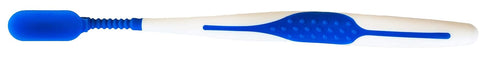 Mouth-Mate Large Oval Oral Hygiene and Tooth Brushing Aid with Unique Bendable Handle and Soft Tip to Improve Comfort, 2 Pack...