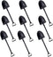 100 Pcs Plastic Ice Cream Spoons Mini Dessert Shovels Pudding Yogurt Spoons Shovel Shape Spoons for Potted Cake...