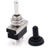 Baomain Car Toggle switch SPDT Latching (Maintained) ON-OFF-ON 3 Pin 3 Position 12V/25A with waterproof cover for Auto Car (4PCS)...