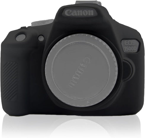 Camera Case for Canon EOS Rebel T6 T7 T5, Anti-Scratch Soft Silicone Protective Cover Protector Skin for Canon EOS 1500D Rebel T7 / EOS 1300D Rebe...