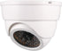 Dummy Fake Security Dome Camera Simulated Surveillance Cameras for Home & Business Security Outdoor/Indoor use with Flashing Red LED Light & Secur...