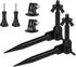 Trail Camera Mount, Game Camera Mount, Camera Tree Mount, 2 Pieces Kit Trail Cam Mount with 1/4"-20 Screw Mounting,Trail Camera Stand...