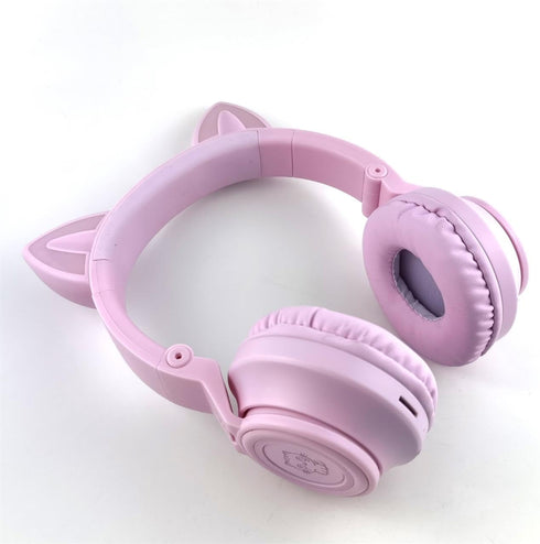Cat Ear Bluetooth Headphones,Toddlers Kids wireless Headphones for boys girls Amazon Fire Tablet/Laptop/Pad/School (purple)...