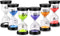 EMDMAK Sand Timer Colorful Hourglass Sandglass Timer 1 min/3 mins/5 mins/10 mins/15 mins/30 mins Sand Clock Timer for Games Classroom Home Office(...
