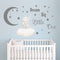 Runtoo Dream Big Little One Wall Decals Elephant Inspirational Quotes Kids Wall Stickers for Bedroom Playroom Nursery Decoration Wall Decor...