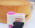 2PCS DIY Cake Slicer, Stratification Auxiliary, Bread Slice, Toast Cut, 5 Layers Leveler Slicer, Kitchen Fixator Tool (2, Rose Red)...