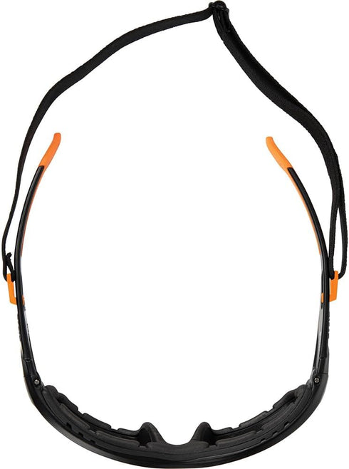 Klein Tools 60471 Safety Glasses, ANSI Z87.1+ Pro Full Frame Gasket Safety Glasses, Gray Lens, UV Protection, Anti-Fog, Scratch Resistant...