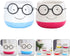 Indoor Planters 2pcs Planter Pot Eyeglasses Design Flower Pot Ceramic Nursery Floweprot Root Control Flower Container for Office Windowsill Outdoo...