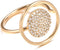 Unique Circle CZ Statement Ring for Women Girls Gold Plated Cubic Zirconia Promise Engagement Geometric Rings Comfort Fit Elegant Birthday Christm...