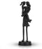 Iron Mother Daughter Figurine Gift Metal Mom Daughter Sculpture for Mothers Day Birthday and father of The bride gifts Statue Ornament for Friend ...