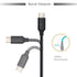 Type-C to DC Power Cable - 3ft 9V USB-C Plug to DC 5.5 x 2.1mm Male Charging Cable, USB-PD Power Bank to Power Any 9 Volts Device,with DC Converte...