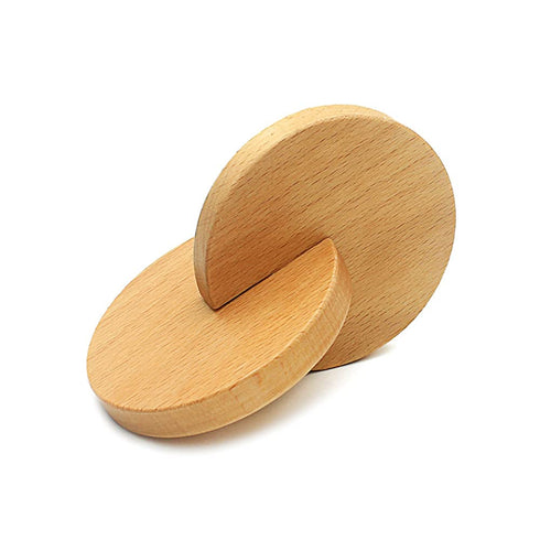 Montessori Materials Wooden Interlocking Discs Toys for Baby...