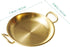Amphora Snack Plate Housewarming for Housewarming Stainless Steel Food Plate Fried Chicken Serving Tray Flat Bottom Wok Camping Griddle Paella Ski...