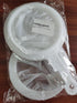Kitchen Ultra-Fine Nylon Mesh Strainer I Plastic Sieve Filter Spoon For Soy Milk Coffee Milk Yogurt Juice Kefir coladores de cocina (Set of 3-100 ...
