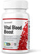 Vital Blood Boost - Dietary Supplement for White and Red Blood Cell Support - Iron with Selenium, Zinc, Vitamin B12 & Folic Acid - 90 Tablets, 90 ...