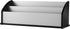 Kantek Acrylic and Silver Aluminum Desk Organizer, 2 Section Letter Mail Sorter, 10.25" x 3.5" x 4", Heavy Duty, Office Organizer, Desk Accessory...