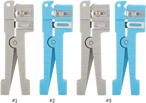 45-163 45-162 Fiber Optic Jacket Stripper Fiber Optic Buffer Tube stripper Coaxial Cable Stripping Tool (45-162+45-163)...