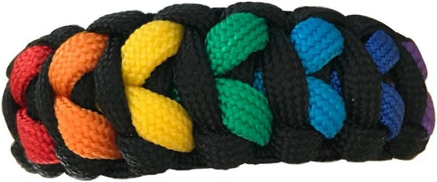 Infinity Collection - Rainbow LGBT Pride Braided Friendship String Bracelet for Gay & Lesbian LGBTQ Wristband Adjustable, Rainbow Bracelets for Wo...