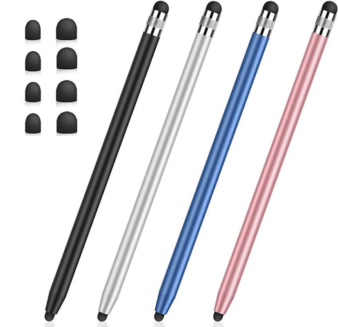 Stylus Pens for Touch Screens(4-Pack), Sensitivity & Precision Stylus Pens for iPhone/iPad/Samsung Galaxy/Tablets and All capacitive Touch Screen ...