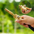 Hooshing Garden Hose Shut Off Valve Heavy Duty Brass 3/4" GHT Garden Hose Connector Water Flow Control Valve...