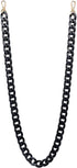 Decker DIY 40 Inches Acrylic Purse Chain Plastic Handbag Strap Shoulder Cross Body Strap with Metal Buckles...