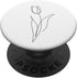 Minimalist Tulip Design Pop Socket: PopSocket Floral PopSockets PopGrip: Swappable Grip for Phones & Tablets PopSockets Adhesive PopGrip...