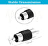 RCA Male to Male Coupler 10-Pack, Dual Male Connector RCA M-M Adapter Nickel Plated...