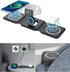 Wireless Charger Station, 3 x 1 Magnetic Foldable Charging Station, Compatible with iPhone 15/14/13/12 Series, iwatch, Airpods Pro, Wireless Charg...