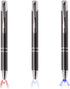 Writing Instrument, Ballpoint Pen with Light, 3 Pack Penlight-White Red Blue Light......