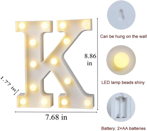 MUMUXI Marquee Light Up Letters | Large Light Up Numbers | Battery Powered and Bright with Every Letter of The Alphabet | for Wedding, Birthday, P...